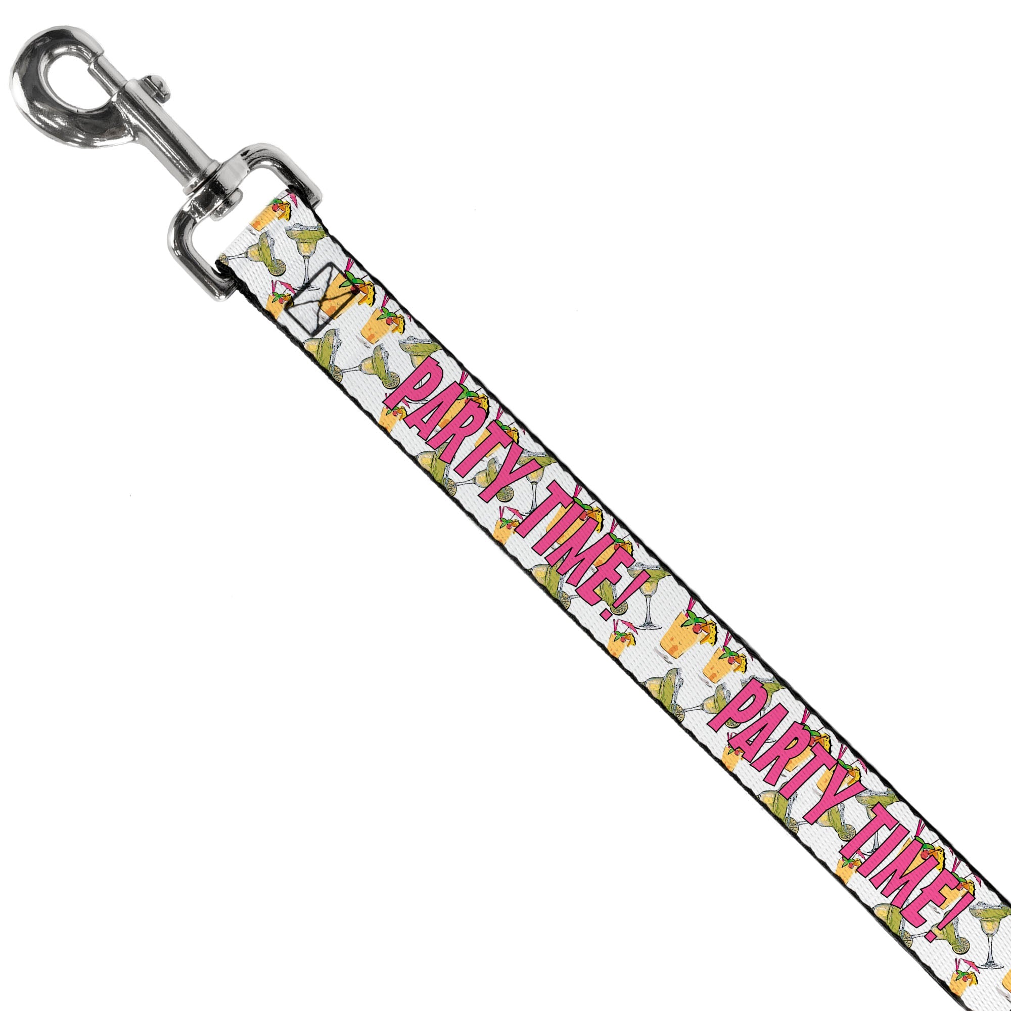 Buckle-Down Dog Leash - PARTY TIME! w/Drinks