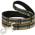 Load image into Gallery viewer, Dog Leash - Plaid Tan
