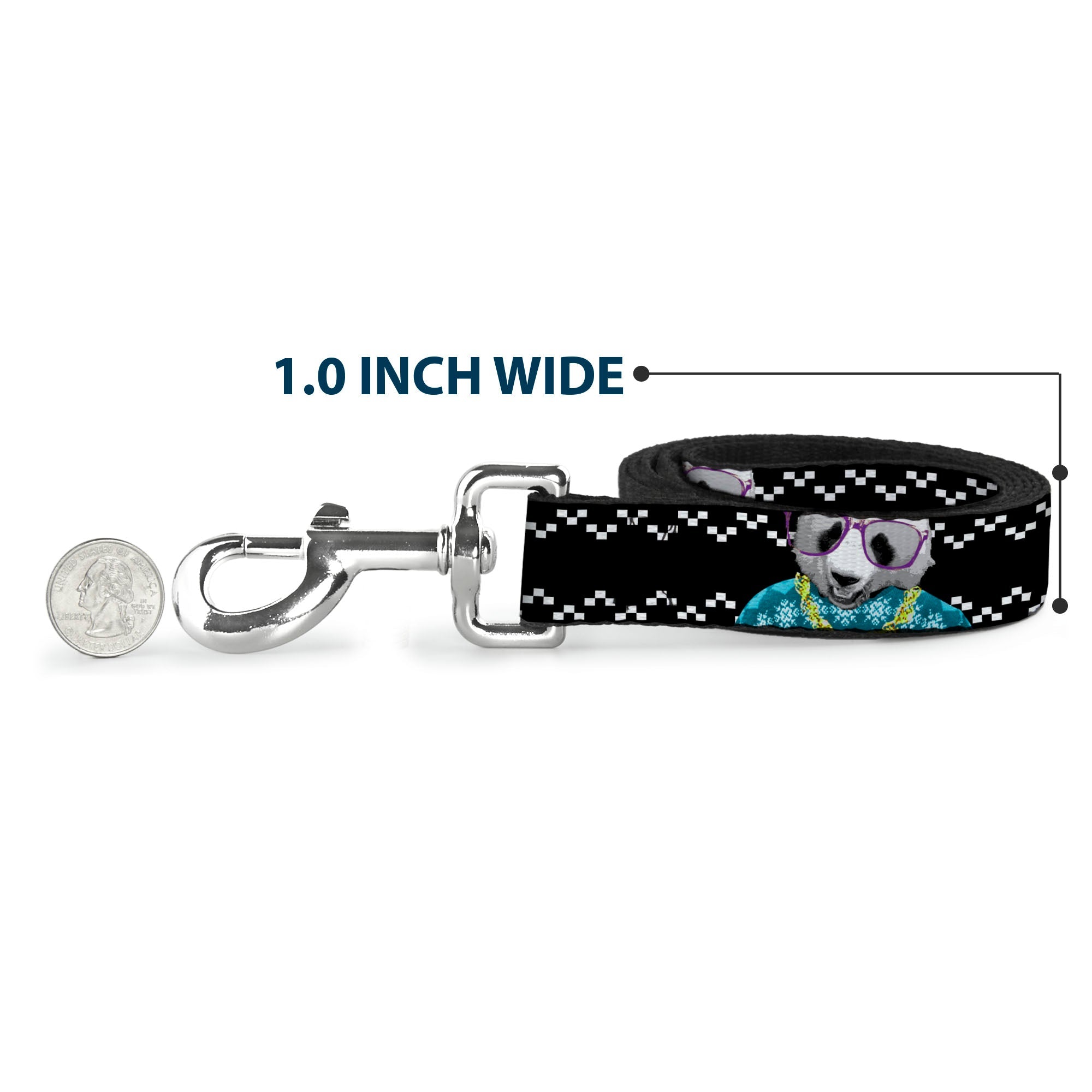 Dog Leash - Panda Bling