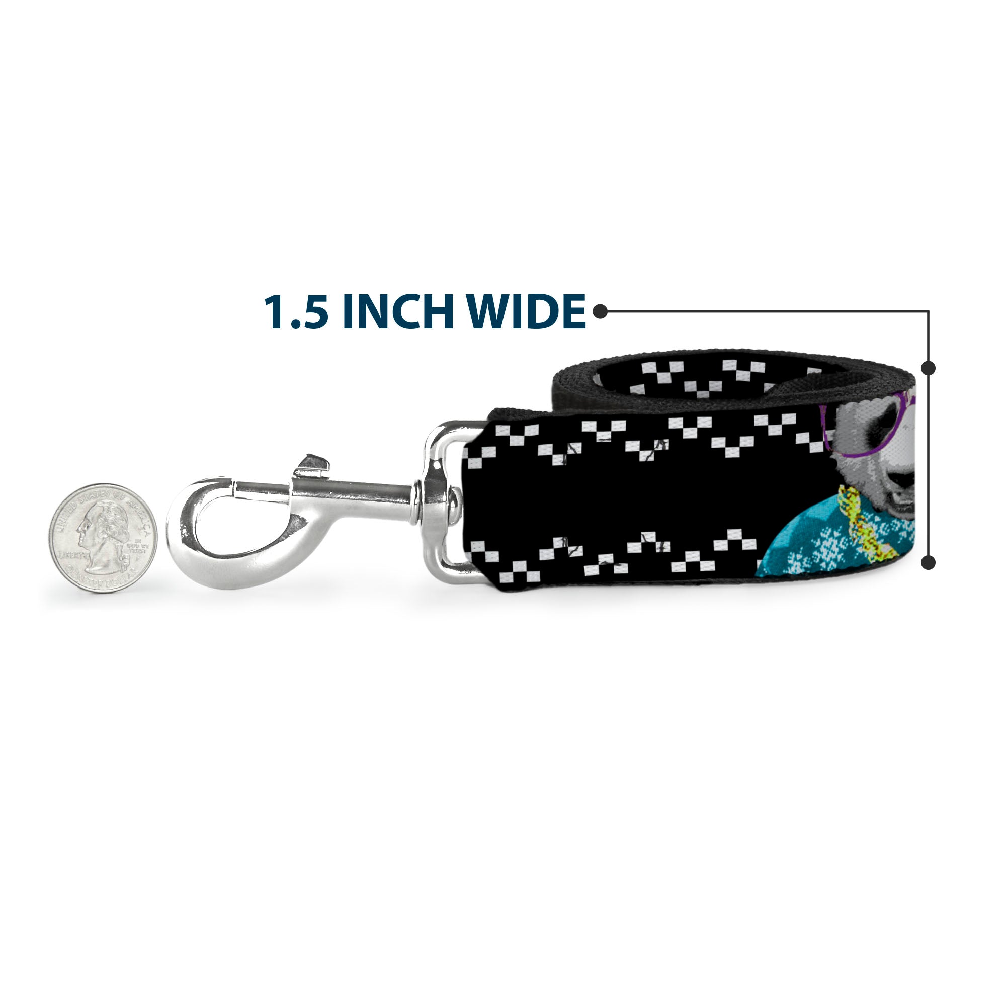 Dog Leash - Panda Bling
