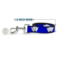 Load image into Gallery viewer, Dog Leash - Polar Bear w/Mustache Royal
