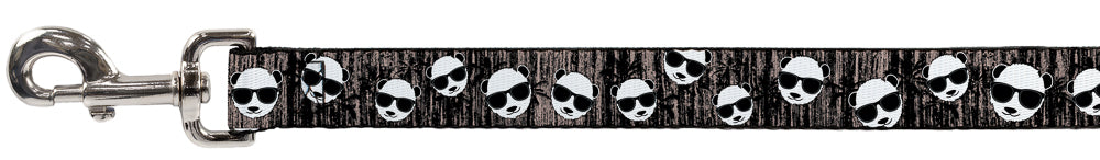 Dog Leash - Panda w/Sunglasses & Palm Trees