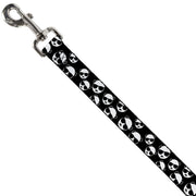 Dog Leash - Multi Panda w/Sunglasses Black/White