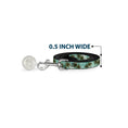 Load image into Gallery viewer, Dog Leash - Palm Trees Swaying Tan/Teal
