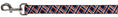 Load image into Gallery viewer, Dog Leash - Plaid X3 Navy/Orange/White
