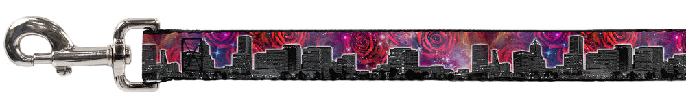 Dog Leash - Portland Vivid Skyline Cosmic Roses