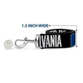Load image into Gallery viewer, Dog Leash - Pennsylvania Flag Silhouette WELCOME TO PENNSYLVANIA
