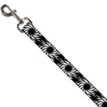 Load image into Gallery viewer, Dog Leash - Pinwheel Black/White
