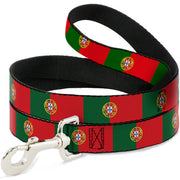 Dog Leash - Portugal Flag Green/Red