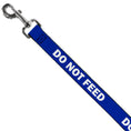 Load image into Gallery viewer, Dog Leash - Pet Quote DO NOT FEED Navy/White
