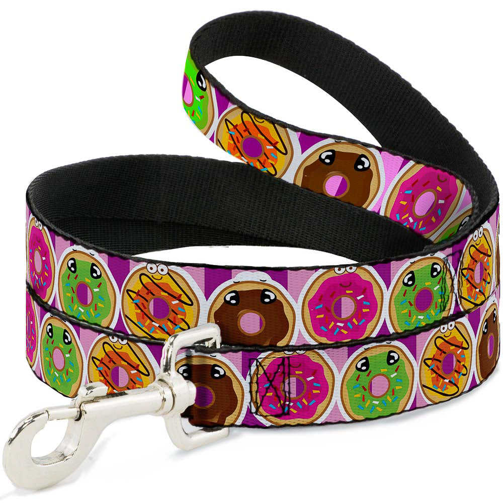 Dog Leash - Sprinkle Donut Expressions Pink