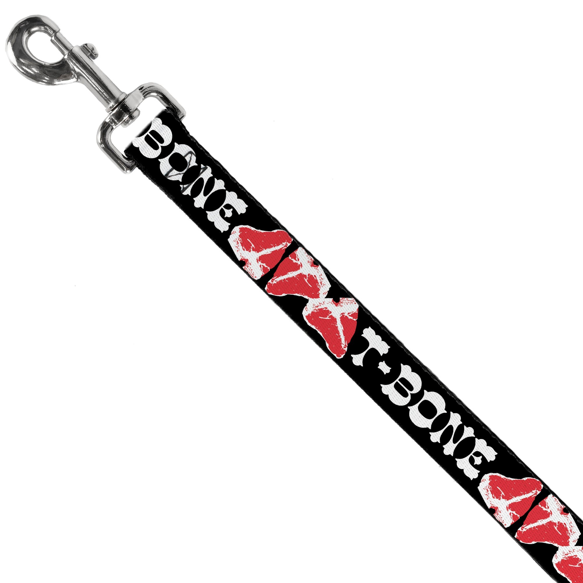 Dog Leash - Steaks w/T-BONE Text