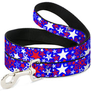 Dog Leash - Stargazer Blue/White/Red