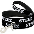 Load image into Gallery viewer, Dog Leash - STEEZ Black/White
