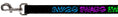 Load image into Gallery viewer, Dog Leash - SWAGG Black/Zebra Multi Neon
