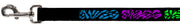 Dog Leash - SWAGG Black/Zebra Multi Neon