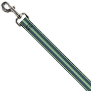 Dog Leash - Stripes Pastel Green/Olive