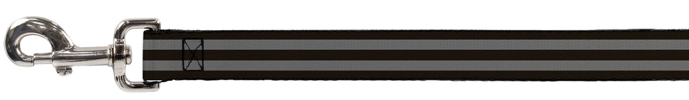 Dog Leash - Stripes 3Black/2Gray