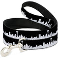Load image into Gallery viewer, Dog Leash - Seattle Solid Skyline Black/White
