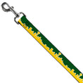 Load image into Gallery viewer, Dog Leash - Seattle Skyline Green/Yellow
