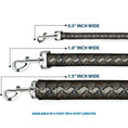 Load image into Gallery viewer, Dog Leash - Snake Skin 3 Grays
