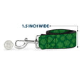 Load image into Gallery viewer, Dog Leash - St. Pat's Clovers Scattered Greens

