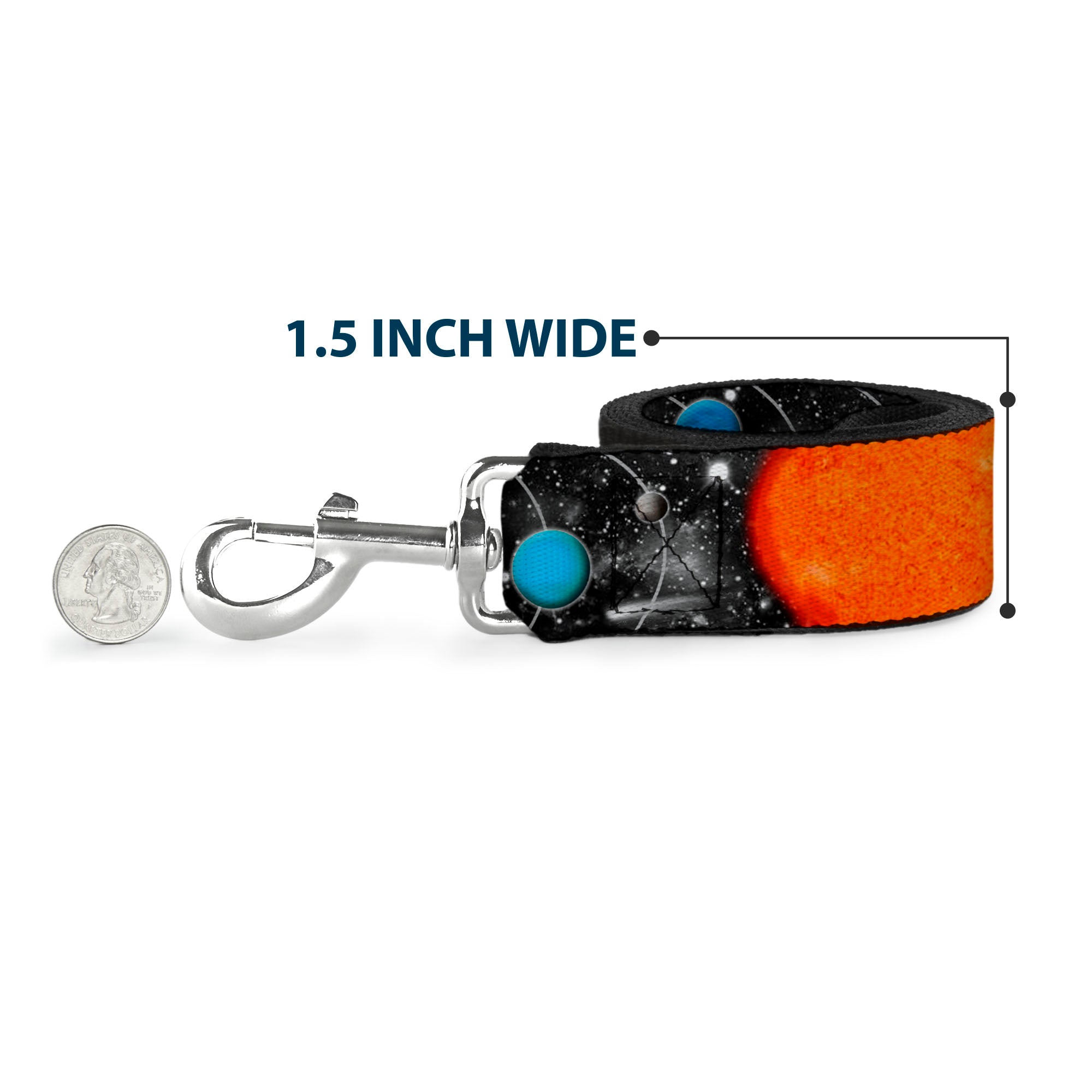 Dog Leash - Solar System Sun/Planets/Stars