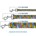 Load image into Gallery viewer, Dog Leash - Stained Glass Mosaic Multi Color
