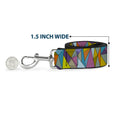 Load image into Gallery viewer, Dog Leash - Stained Glass Mosaic Multi Color
