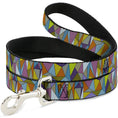 Load image into Gallery viewer, Dog Leash - Stained Glass Mosaic Multi Color
