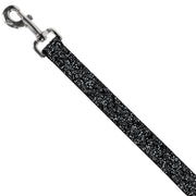 Dog Leash - Speckle Black/White