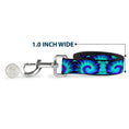 Load image into Gallery viewer, Dog Leash - Tie Dye Swirl Purples/Blues
