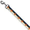 Load image into Gallery viewer, Dog Leash - Tulsa Oklahoma City Flag Navy Blue/Gold/Red/Beige

