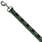 Dog Leash - Thin Green Line Flag Weathered Black/Gray/Green