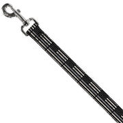 Dog Leash - Thin Gray Line Flag Weathered Black/Grays