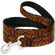 Dog Leash - Tiger2 Orange/Black