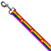 Dog Leash - Colorado Flags2 Pride
