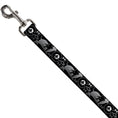 Load image into Gallery viewer, Dog Leash - Colorado Skier/Snowboarder Black/White/Grays
