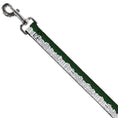 Load image into Gallery viewer, Dog Leash - Colorado Mountains Green/White/Gray Text
