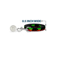 Load image into Gallery viewer, Dog Leash - Cali Bear/Star Silhouette Rasta/Black
