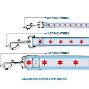 Dog Leash - Chicago Flag
