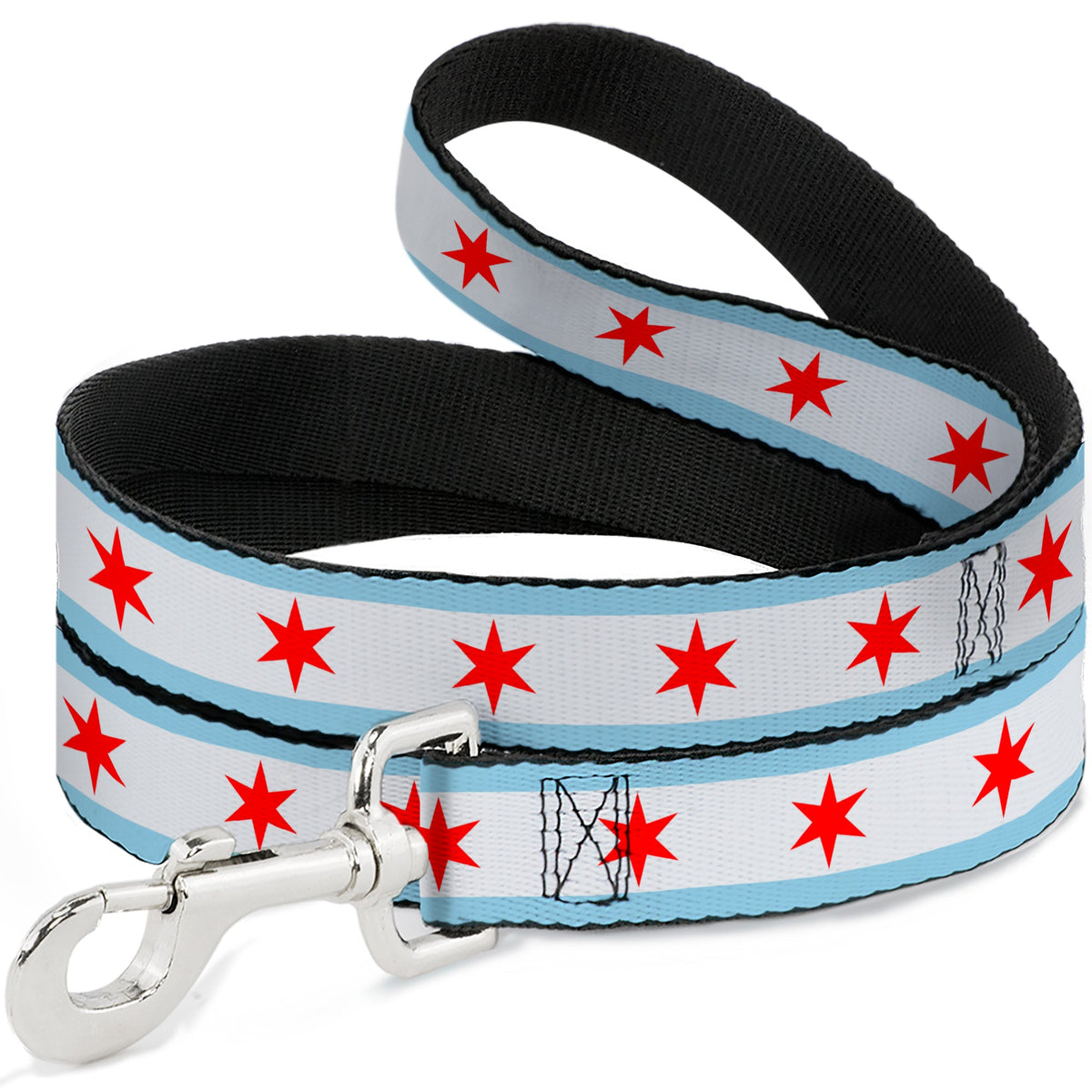 Dog Leash - Chicago Flag