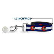 Dog Leash - Colorado Biker Distressed