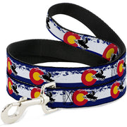 Dog Leash - Colorado/Snowmobiler/Mountains