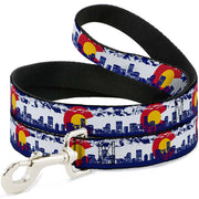Dog Leash - Colorado Skyline/Mountains