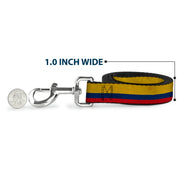 Dog Leash - Colombia Flag Distressed