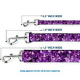 Load image into Gallery viewer, Dog Leash - Crystals Purples
