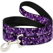 Dog Leash - Crystals Purples