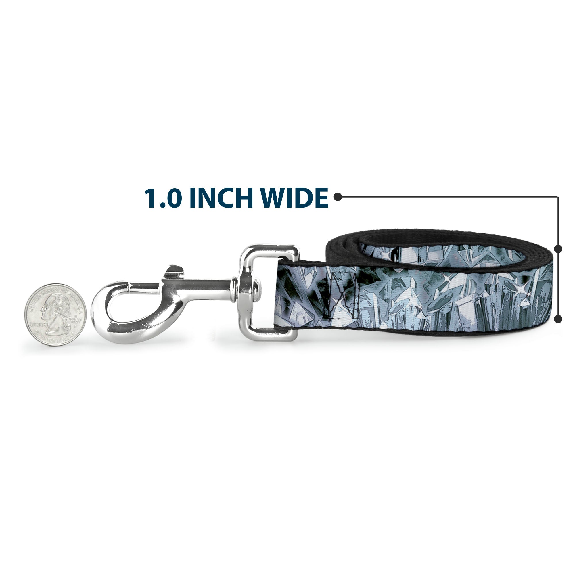 Dog Leash - Crystals3 Clear