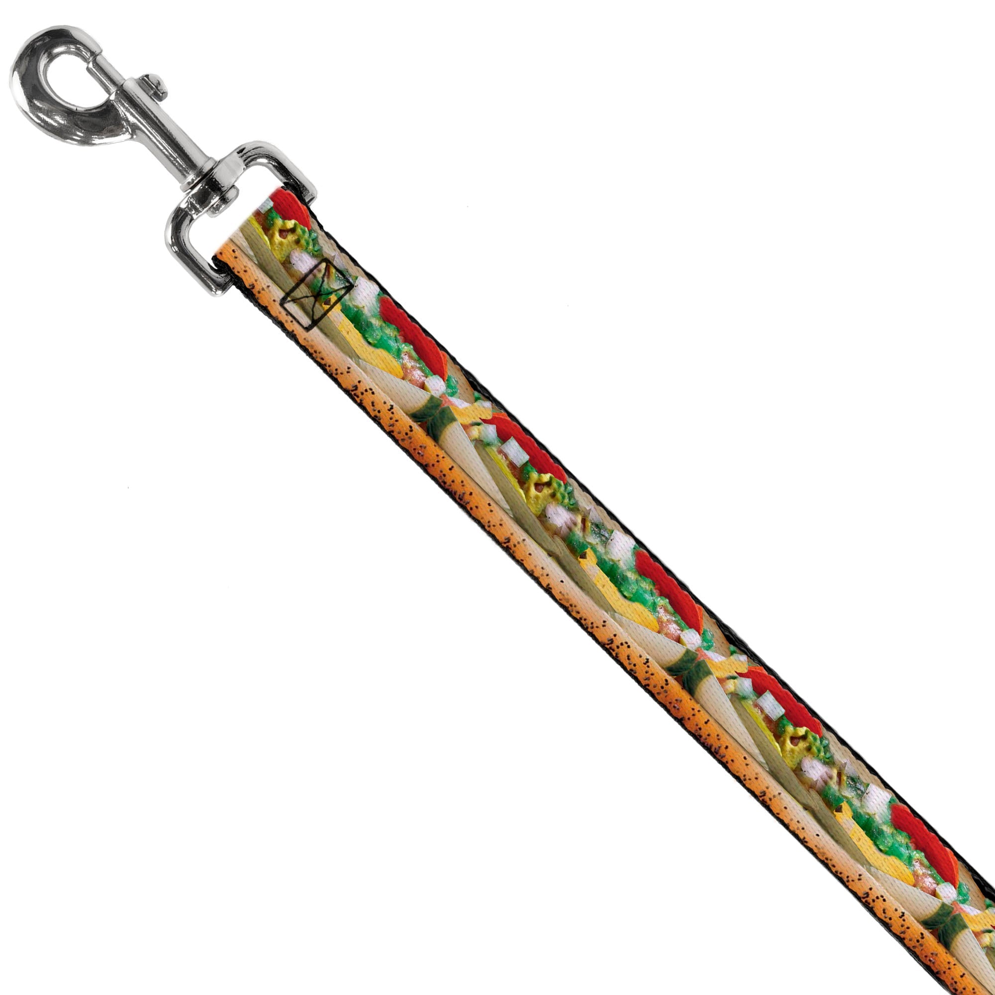 Dog Leash - Chicago Style Hot Dog Vivid